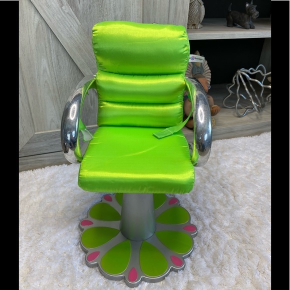 Friends Boutique Doll Hair Salon Toy Chair Fits 18" Dolls Fits American Girl - Picture 10 of 11